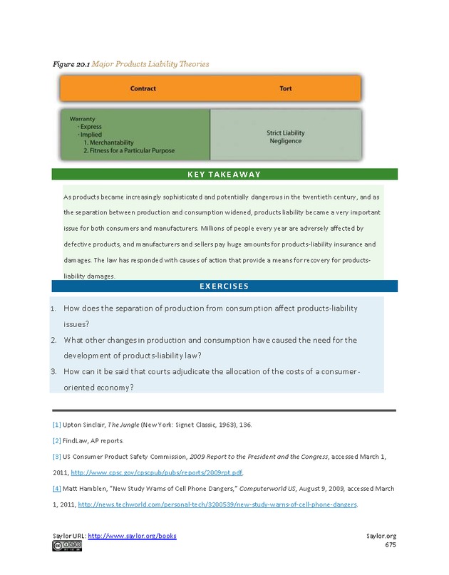 Business Law and the Legal Environment - Page 675